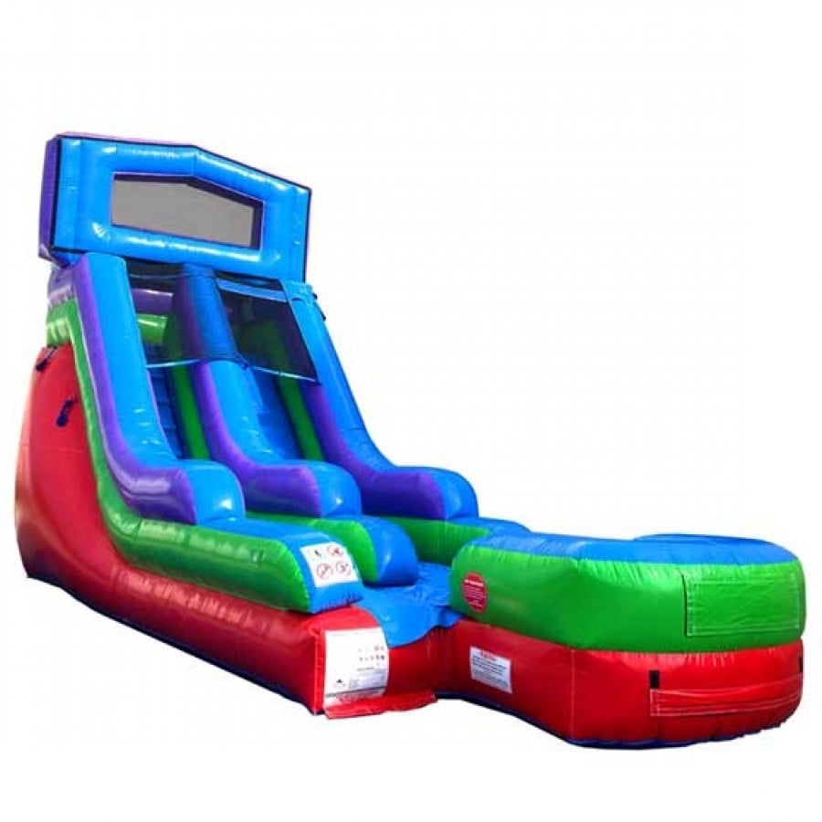inflatable slide with blower
