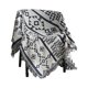 thumbnail image 1 of Manta tejida de algodón, manta acogedora para cama, funda de sofá y más, estilo bohemio, 1 of 5
