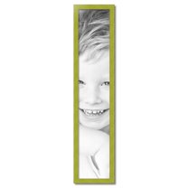ArtToFrames 10" x 52" Modern Green Picture Frame, 10x52 inch Green Wood Poster Frame (WOM-4589)