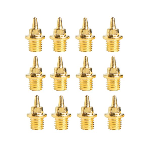 ZheElen 12 Pcs Pointes de Course d'Athlétisme Glace, Idéales Antidérapantes pour l'Entraînement Extérieur Pratique Style A