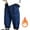 Blue2(fleece), variant on XinLfly Infant Baby Boys Girls Jeans Pants Elastic Waist Soft with Poackt Denim Pants Fall Winter Padded Trousers for Toddler,Blue1(fleece),Blue1(fleece) 8-9