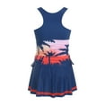 thumbnail image 5 of GEWSEY Women's Built in Bra Tankini Top No Bottom Loose Fit Tank Tops Swimsuits Navy, 3XL, 5 of 8