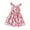 1-Hot Pink2067, variant on Kiijoy Baby Girls Ruffle Floral Sleeveless Dress High Waist Princess Dress, Sizes 2-7
