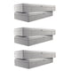 thumbnail image 1 of 6X Bolsas para Debajo Cama Plegables Cajas Almacenamiento Grandes Debajo de la Cama Bolsas Almacenamiento Ropa para Debajo de la Cama Transpirables Gruesas Organizador, 1 of 6