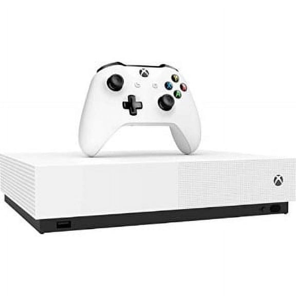 Pre-Owned Restored microsoft - xbox one s 1tb all-digital edition console with xbox one wireless controller