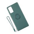 thumbnail image 4 of Funda para teléfono Funda para teléfono inteligente de TPU Funda protectora para soporte de anillo de color a prueba de golpes, Reemplazo para Note 20, Verde oscuro Inevent EL000683-01, 4 of 7