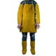 thumbnail image 2 of Mandil Segurirey de Carnaza Amarilla Mediano, 2 of 2