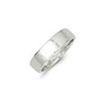 thumbnail image 2 of SS 6mm Flat Size 4 Band in Sterling Silver, 2 of 3