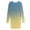 Navy, variant on Ovafbau Women Fall Long Sleeve Prited Midi Dress Women's Print Crewneck Long Sleeve Dress Fall Dresses