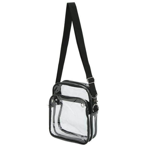 Bolso De Mano Transparente, Bolso De Mensajero Transparente De Gran Capacidad Para Ir De Compras