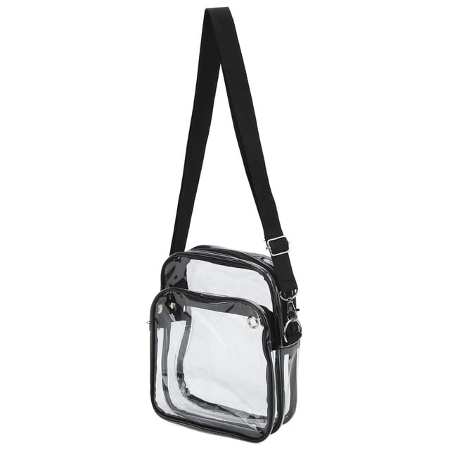 Bolso De Mano Transparente, Bolso De Mensajero Transparente De Gran Capacidad Para Ir De Compras