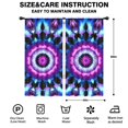 thumbnail image 2 of Blackout Kids Curtains,Colorful Tie Dye Mandala Pattern Childrens Insulated Curtains Set Of 2,Bedroom Essentials,Toddler Room Decor 42"x84", 2 of 5