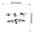 thumbnail image 4 of Skydiving Free Fall 12,500 Feet Kids Sky Diving Mountains Parachute Ripcord Plummet Plane Airplane Plane Fly Pilot Propeller Holiday Bedroom Wall Decal Sticker - Size: 20 In X 10 In, 4 of 5