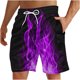 thumbnail image 1 of Pantalones Cortos para Hombre Atléticos Pantalones de Playa de Impresión Especial, Pantalones Cortos Atléticos de Poliéster Elásticos para Hombres, 1 of 8