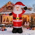 thumbnail image 2 of Ktaxon 8Ft Christmas Inflatable Decorations Santa Claus Decoration, Blow up Santa Decor, 2 of 9