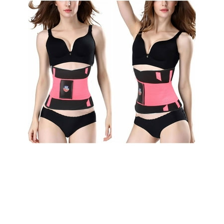 High Back Body Shaper - NK SUPPORT Womens Ultra Firm Control Waist Tummy Trainer body Shaping,Velcro Waist belt,Lumbar Protector Back Support Size S-XL
