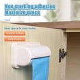 thumbnail image 4 of Plastic Bag Dispenser, for Kitchen, with Garbage Bag Storage Box, Hole-Free Installation, Cabinet Mounted, 4 of 8