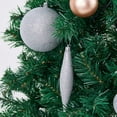 thumbnail image 4 of 53 Pieces Christmas Ball Glitter Ornaments Decorations Gold / Silver, 4 of 8
