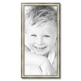 thumbnail image 2 of ArtToFrames 14x29" Antique Silver Panel Picture Frame, Silver Wood Poster Frame, with Regular Acrylic and 2 (FBPL-4760), 2 of 7