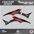 thumbnail image 3 of Kalair GFX Graphics Kit for Honda ATV TRX 300EX (1993-2006) Fracture Series, 3 of 5