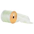 thumbnail image 1 of Vickerman Q170116 4 in. x 10 Yard Grass Green Sheer Shiny Wired Edge Ribbon, 1 of 1