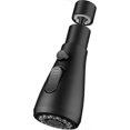 thumbnail image 1 of Black Kitchen Faucet Spray, 3 Modes Nozzle for Kitchen Faucet, Kitchen Spray, Kitchen Spray Faucets, Faucet Extension (Black), 1 of 5