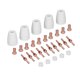 thumbnail image 5 of Parches para coser, 60 unidades de parches de estrellas, parches de estrellas brillantes de cinco puntas, parches de estrellas de claridad notable Jadeshay A, 5 of 8