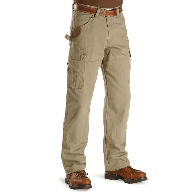 Wrangler Men's RIGGS Workwear Ripstop Ranger Pants - Bark, Bark, 38X36 -  