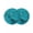 Aqua, variant on Grey Ombre Marble Round 13 Inch Placemats Set of 4, Gray Marble Crack Abstract Modern HeatResistant Non Slip Place Mats for Dining Table, Wipeable Braided Kitchen Table Mats for Housewarming