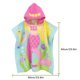 thumbnail image 4 of Worallymy Niños Baño Playa Hilo de algodón suave Toalla con capucha Envoltura Capa de dibujos animados Ducha Piscina Bata Poncho Tipo 3 Worallymy JD735806975, 4 of 7
