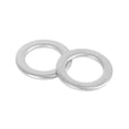 thumbnail image 4 of 110pcs M8 x 13mm x1mm Stainless Steel Car Fastener Sealing Flat Washer Gaskets Silver Tone, 4 of 5