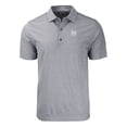 thumbnail image 2 of Men's Cutter & Buck  Heather Black Morehouse Maroon Tigers Big & Tall Forge Eco Stripe Stretch Recycled Polo, 2 of 3