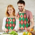 thumbnail image 5 of Christmas Adjustable Waterproof Apron for Adults 33x27 Inch – Cooking Apron with 2 Large Pockets, Durable Polyester Bib for Kitchen, Baking, BBQ, and Home Use, 5 of 6