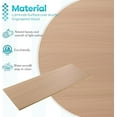 thumbnail image 4 of Kaboon 60x18 inch Table Top, Light Walnut, 4 of 6