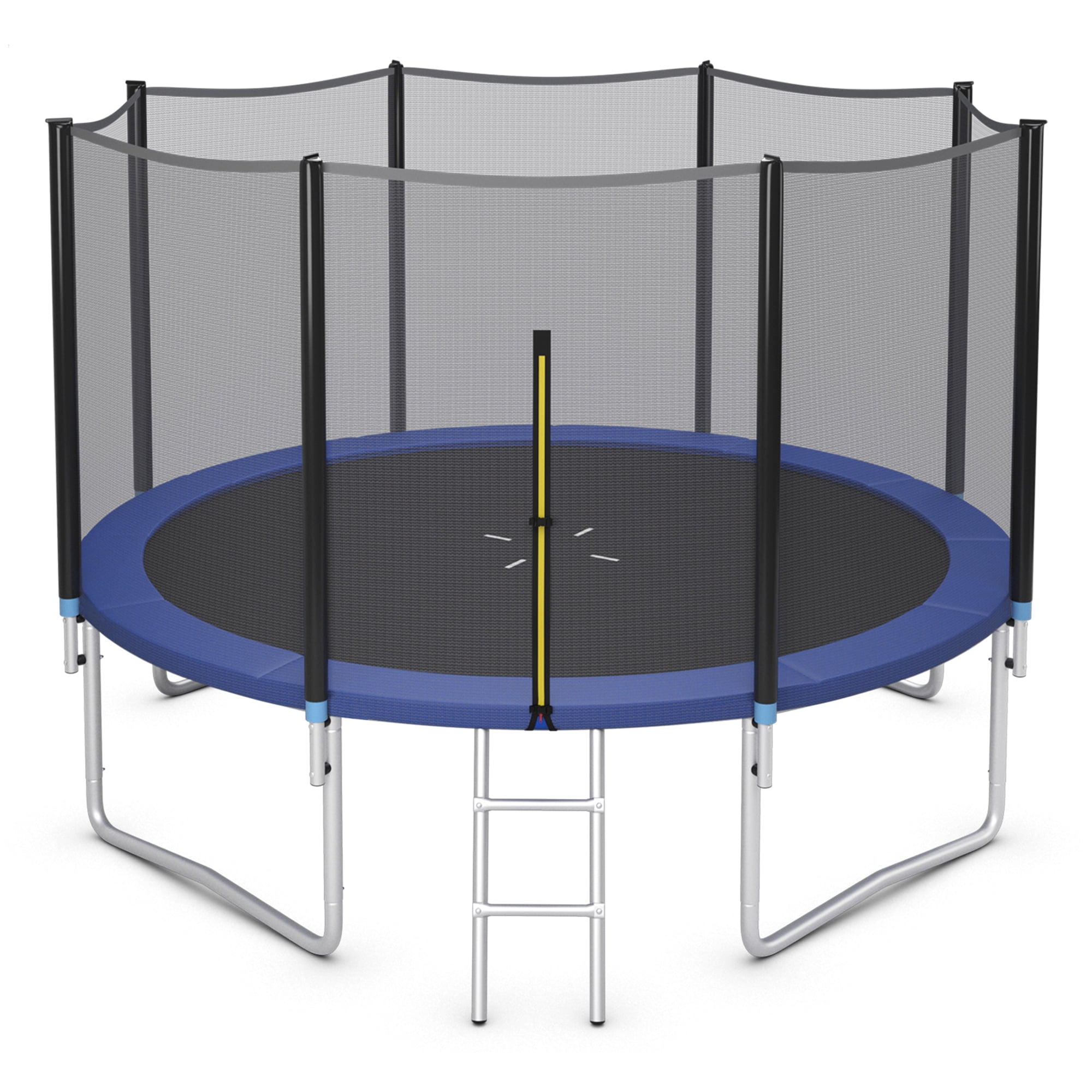 Gymax 14 FT Outdoor Trampoline Bounce Combo W/Safety Closure Net Ladder