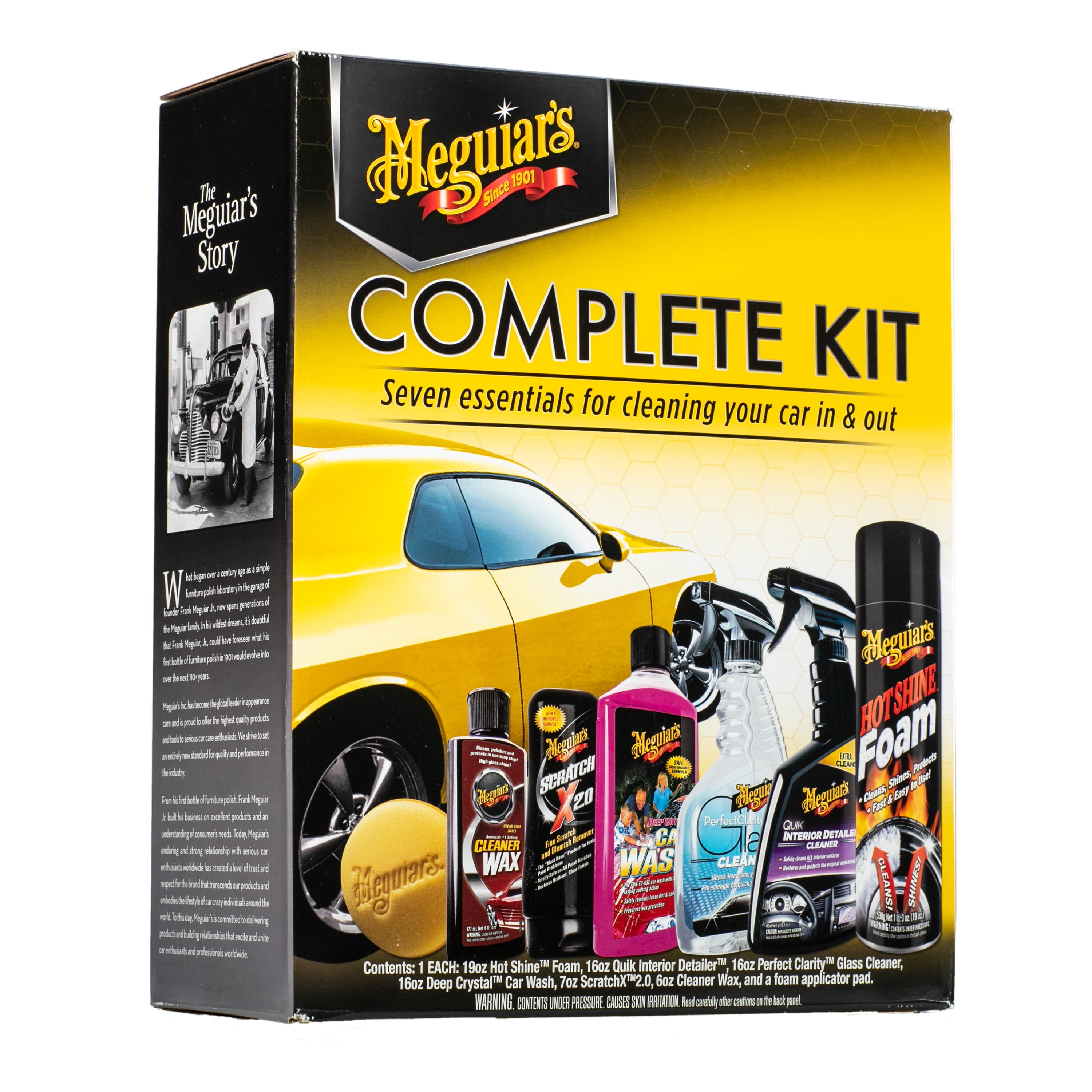 Meguiar�s Complete Car Care Kit, G19900, Kit