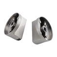 thumbnail image 4 of 6pcs 6mm Gas Stove Oven Replacement Universal Metal Rotary Switch Control Knobs, 4 of 8