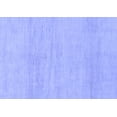 thumbnail image 1 of Ahgly Company Indoor Rectangle Solid Blue Modern Area Rugs, 5' x 8', 1 of 4