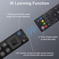 thumbnail image 1 of 2.4G Receptor USB inalámbrico Air Mouse Voice Control remoto IR Learning para TV Box Ndcxsfigh Para estrenar, 1 of 9