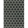 thumbnail image 2 of Rugs.com Georgia Collection Rug – 8' x 11' Black Flatweave Rug Perfect For Living Rooms, Large Dining Rooms, Open Floorplans, 2 of 9