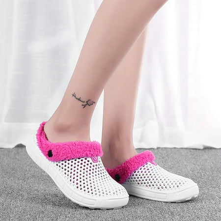 

Couple Women Winter Home Slippers Keep Warm Non-slip Indoors Bedroom Floor Shoes