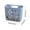 Blue, variant on AZXY Plastic Laundry Basket,Flexible Laundry Hamper,Large Tall Dirty Clothes Basket for Bathroom Toys,Hanging Collapsible Foldable Dirty Clothes Hampers Under $20