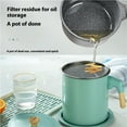 thumbnail image 6 of Oil Strainer Pot Oil Storage Tank Pot Supplies Filter Cooking Oil Keeper with Lid and Handle, 6 of 7