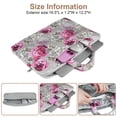 thumbnail image 2 of Laptop Bags for 15.6 inch Laptop for Women,AILKIN Laptop Sleeve Carrying Case Briefcase Messenger Shoulder Tote Bag Computer Laptop Crossbody Shoulder Laptop Totes Bags,Pink Rose, 2 of 6