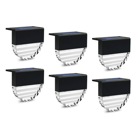 

Waterproof Solar Lights Fence Wall Mount Outside Pathway Decorative LED Garden Front Porch Lamps Set Outdoor Accessories 6 Pieces