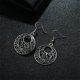 thumbnail image 5 of Guardurnaity 1 par de pendientes para mujer, estilo bohemio Vintage, patrón Floral étnico, accesorios de playa huecos, pendientes para el Día de Ropa, zapatos y accesorios Miscelánea, 5 of 6