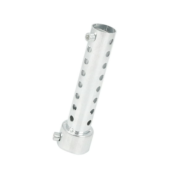 Unique Bargains 35mm Universal Exhaust Pipe Baffle Muffler Baffle for Motorcycle Silver