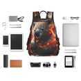 thumbnail image 4 of Yiaed Cute Maple Leaf Koala Print Lightweight Backpack Travel Backpacks Hiking Daypack for Women Men, 4 of 5