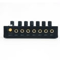 thumbnail image 2 of Aud**io Mixer 6 Channel Ultra-compact Low-noise Stereo Mini Sound Mixer For Home Studio Recording Live Outdoor Performance MIX600, 2 of 6