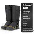 thumbnail image 2 of 1 Par Pierna Polainas Al Aire Libre Pierna Polainas Senderismo Nieve Bota Polainas Botas Impermeables Cubierta Legging Polainas para Hombres y Mujeres, B, 2 of 10